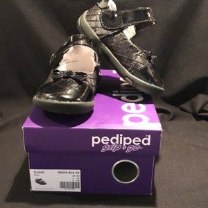 Pediped Naomi Black Toddler girls size 5